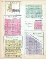 Alden, Gove City, Grinnell, Buffalo Park, Quinter, Kansas State Atlas 1887